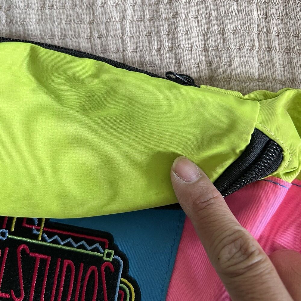 Universal Studios Retro Neon Waist Bag Fanny Pack 30th Anniversary See The Stars - Picture 10 of 12